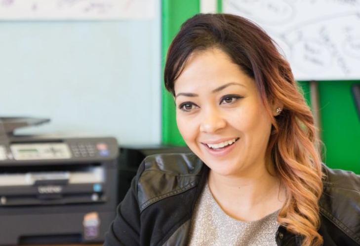 Sonia Pulido, staff member, On the Move